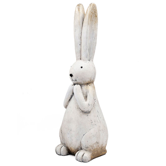 White Textured Magnesium Bunny