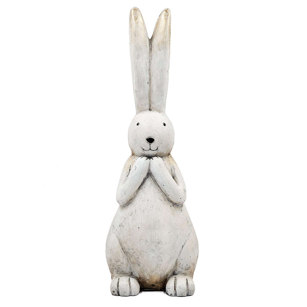 White Textured Magnesium Bunny