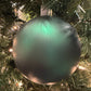 Midnight Green Matte Ball Ornament (Various Styles)