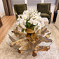 Live Edge Teak Root Coffee Table
