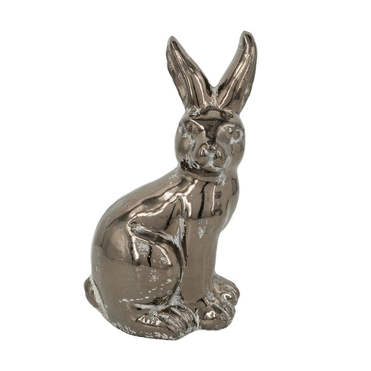 Sitting Bronze Rabbit