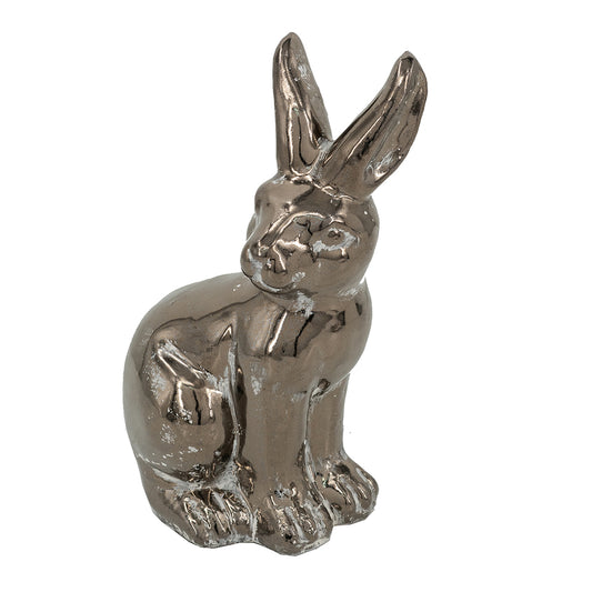 Sitting Bronze Rabbit
