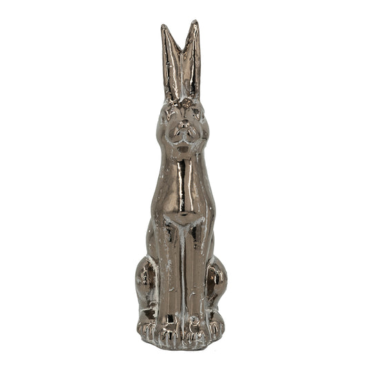 Standing Bronze Rabbit