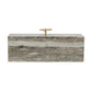 Gray Marble & Agate Box