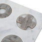 White Marble Tic-Tac-Toe Set