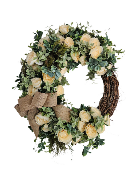 Ranunculus Wreath