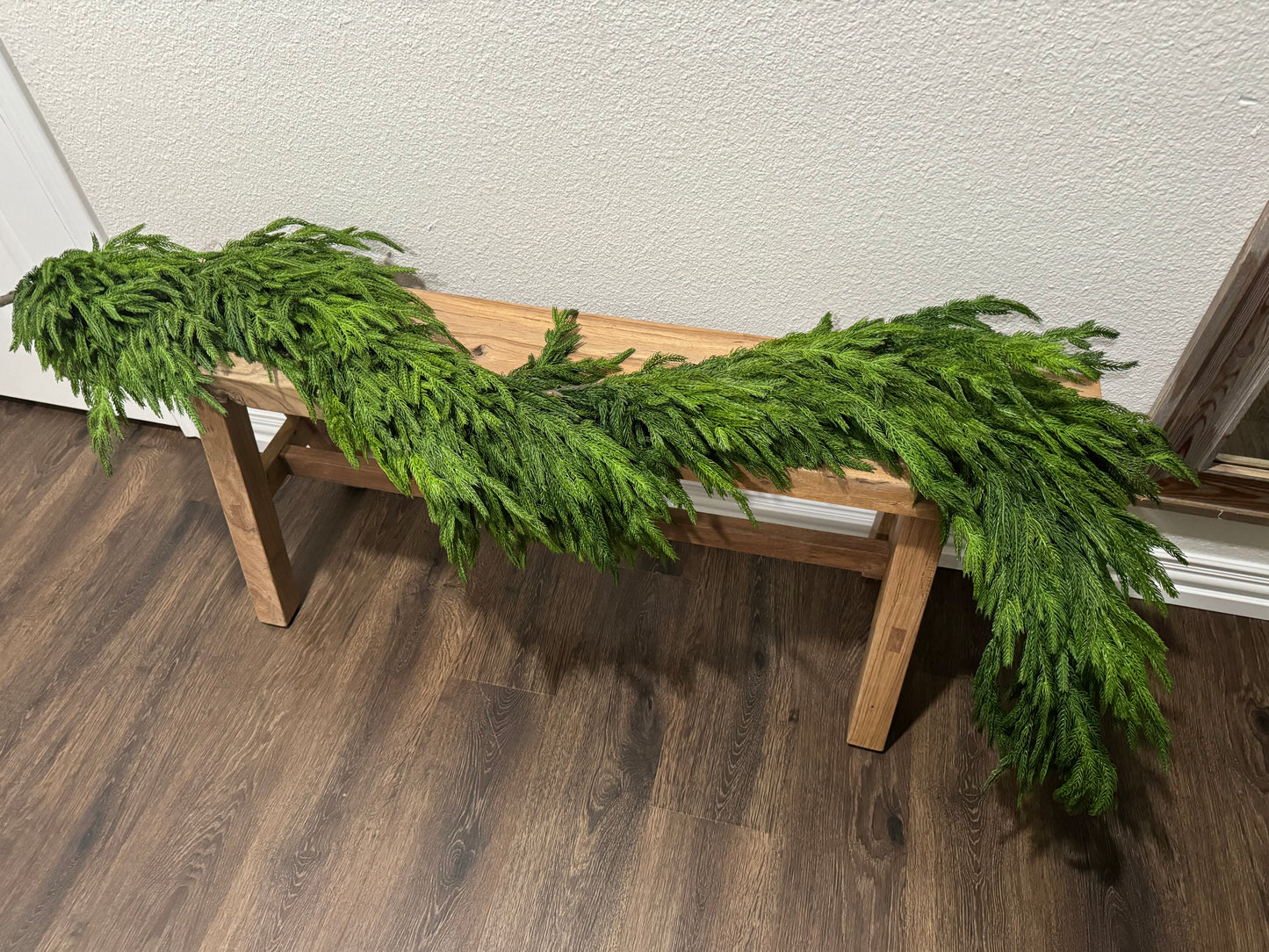 72" REAL Touch Norfolk Pine Garland