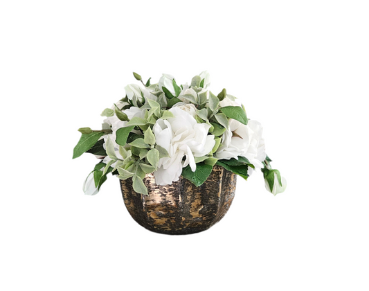 Medium Arrangement with Gardenia and Roses