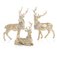 Assorted Gold Deer w/ Wreath