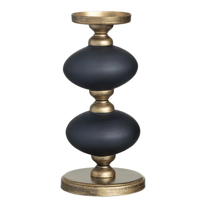 Blue Pillar Candleholder (Various Sizes)