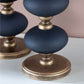 Blue Pillar Candleholder (Various Sizes)