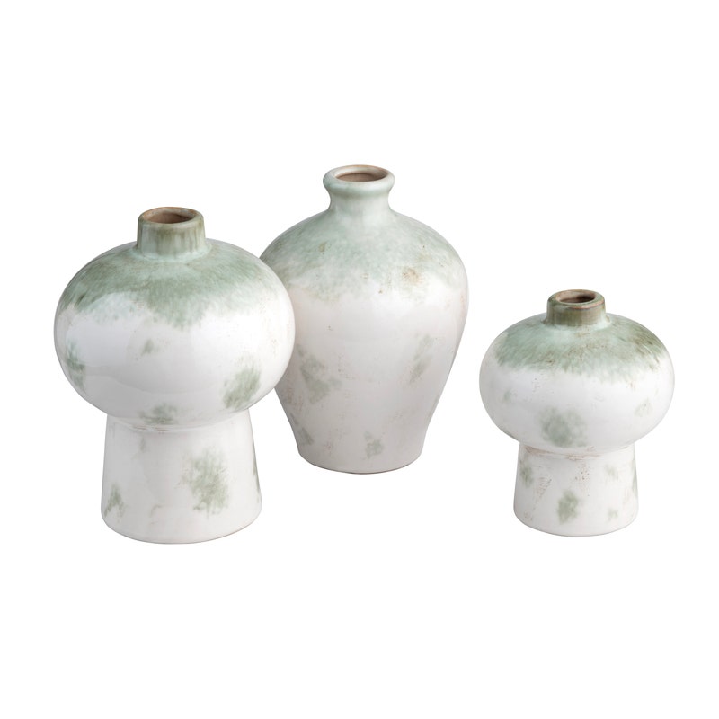 Ivy Vases & Tray