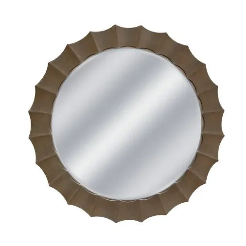 Round Bronze Mirror