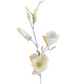32" Frosted Magnolia Spray, Cream