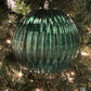 6" Midnight Green Mercury Lined Ball Ornament