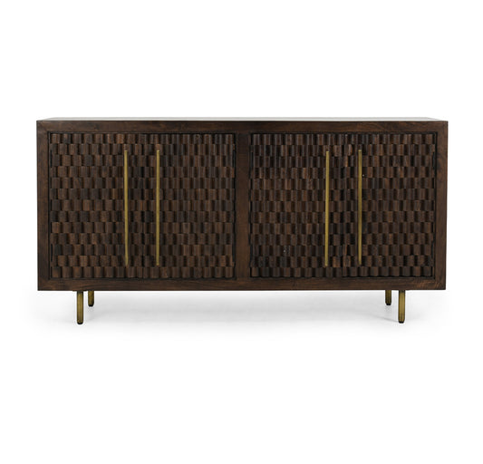 Norwood 4 Door Mango Wood Sideboard