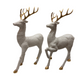 13" Silver/Gold Standing Deer (Various Styles)