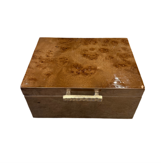 Burl Wood Decorative Box
