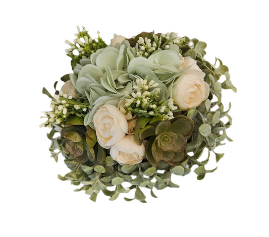 Ranunculus and Succulent Floral Orb