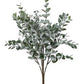 18" Eucalyptus Bush, Green/White