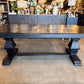8' Dylan Rounded Edge Dining Table (Various Stains)