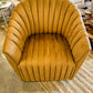 Adriane Swivel Accent Chair, Bronze