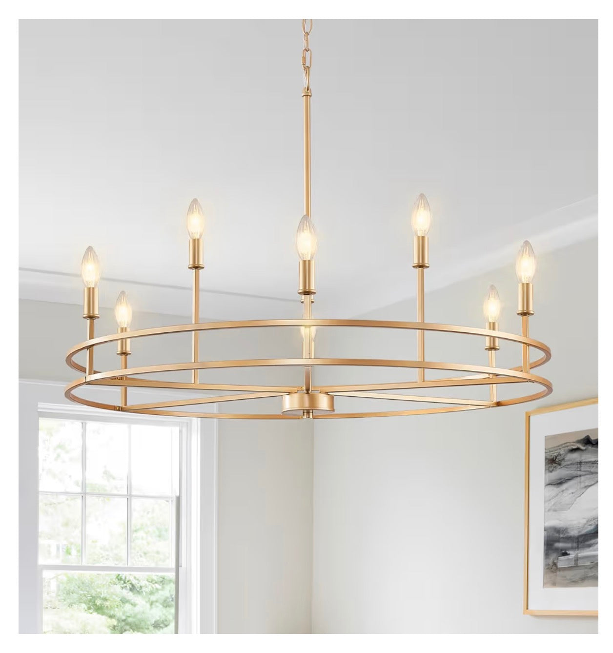 Gold Chandelier