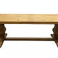 Elliot 8' Solid Elm Dining Table (Natural)