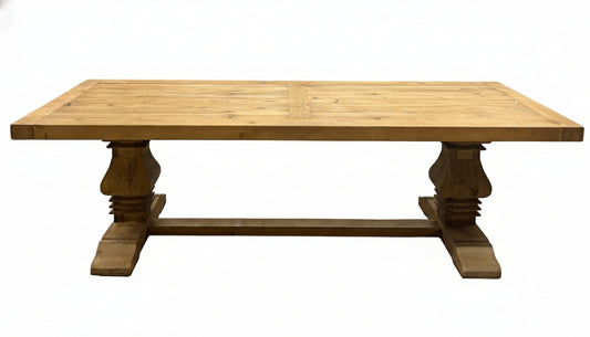 Elliot 8' Solid Elm Dining Table (Natural)