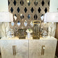 Mabry Herringbone Mango Sideboard (White)