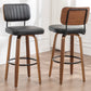 Upholstered Swivel Barstool