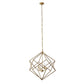 Gold Modern Metal Chandelier