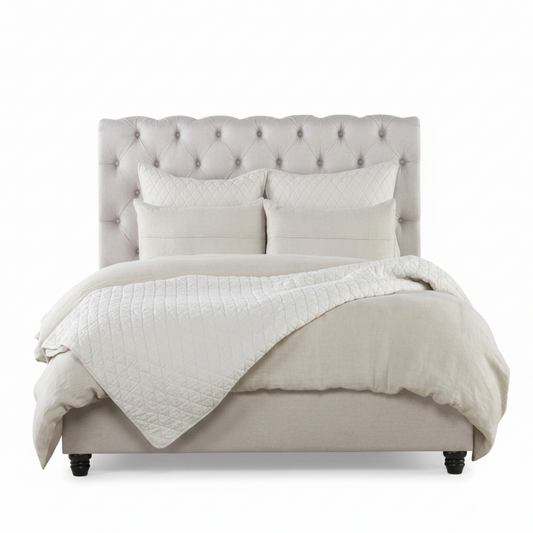Doheney Standard King Bed, Oatmeal