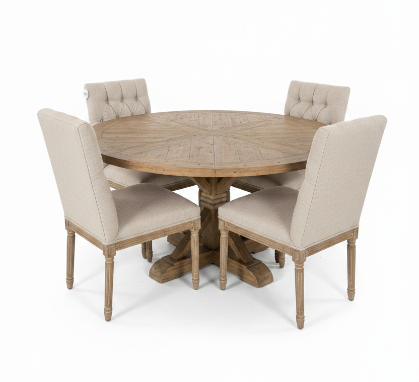 Stevie Round Dining Table (60")