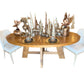 Santa Barbara 80" Oval Dining Table
