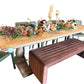 Adalyn Parquet Dining Table, Natural Finish