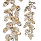 4' Bead/Pearl Jeweled Magnolia Leaf Garland