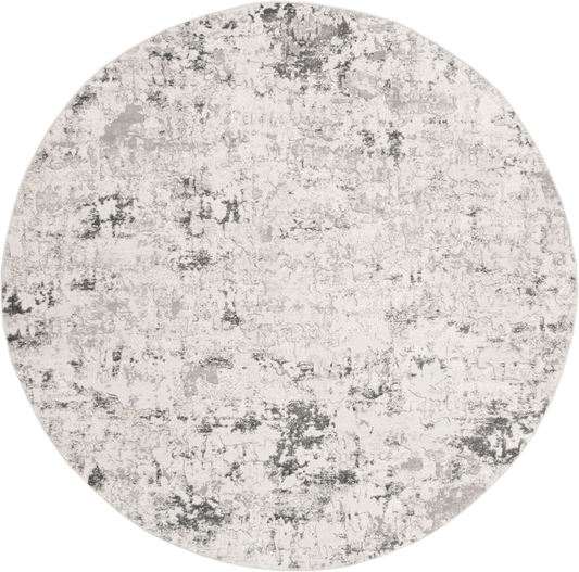Haze, Beige/Charcoal 6'7" Round