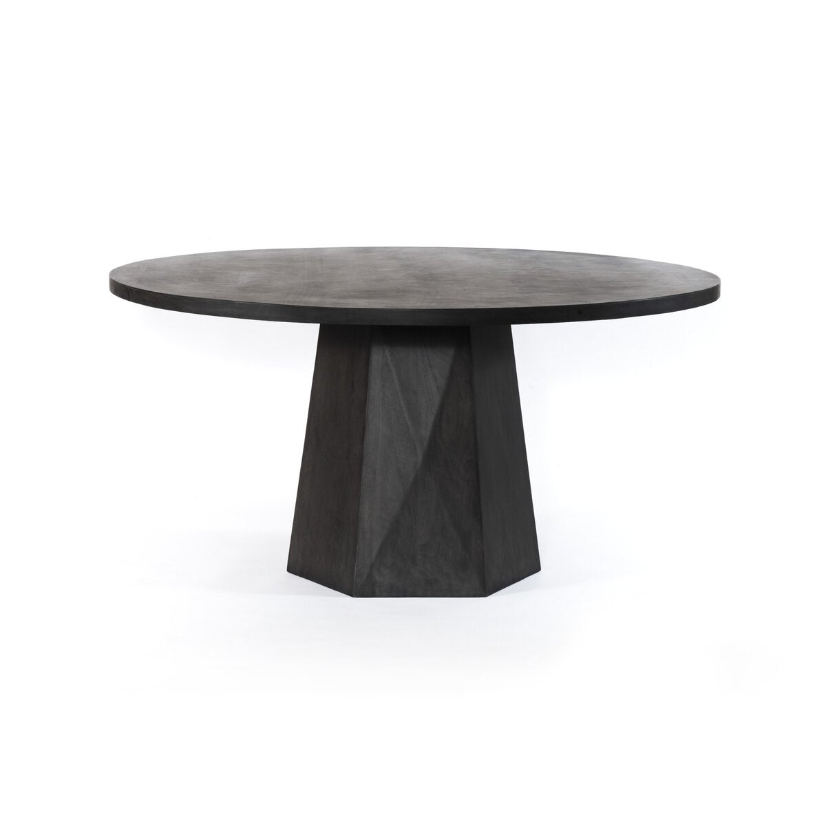 Kessler Round Dining Table, Black