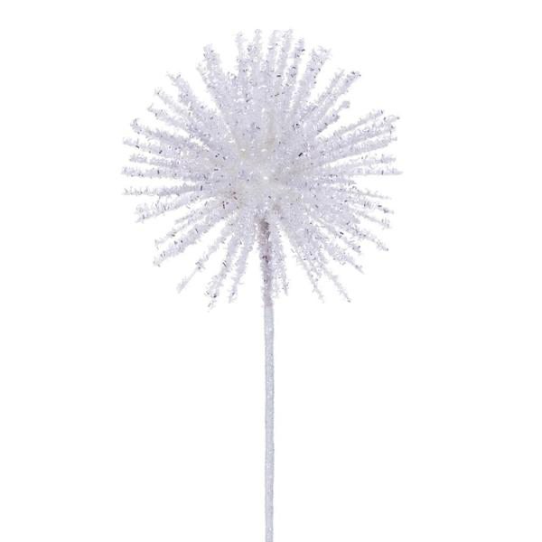 18" Spike Spray, White