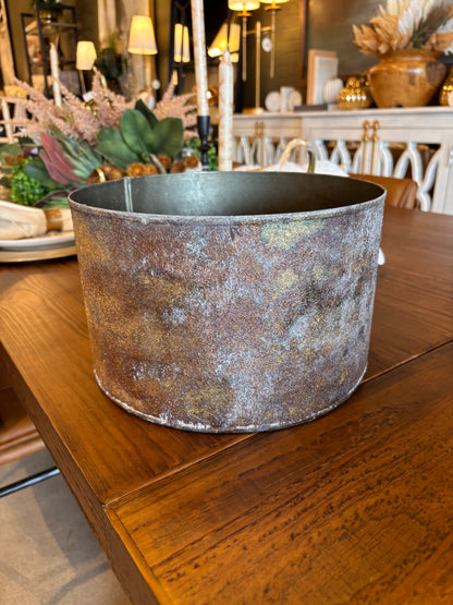 Rusted Iron Pot, Various Sizes