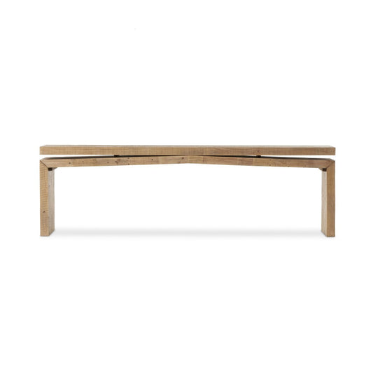 Mathias Console Table, Light Brown