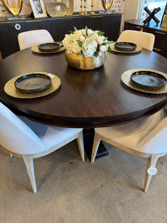 Laken 53" Brown Mango Wood Table