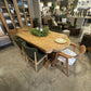 Dylan Rounded Edge Dining Table (Natural)