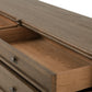 Toulouse 6 Drawer Dresser, Toasted Oak