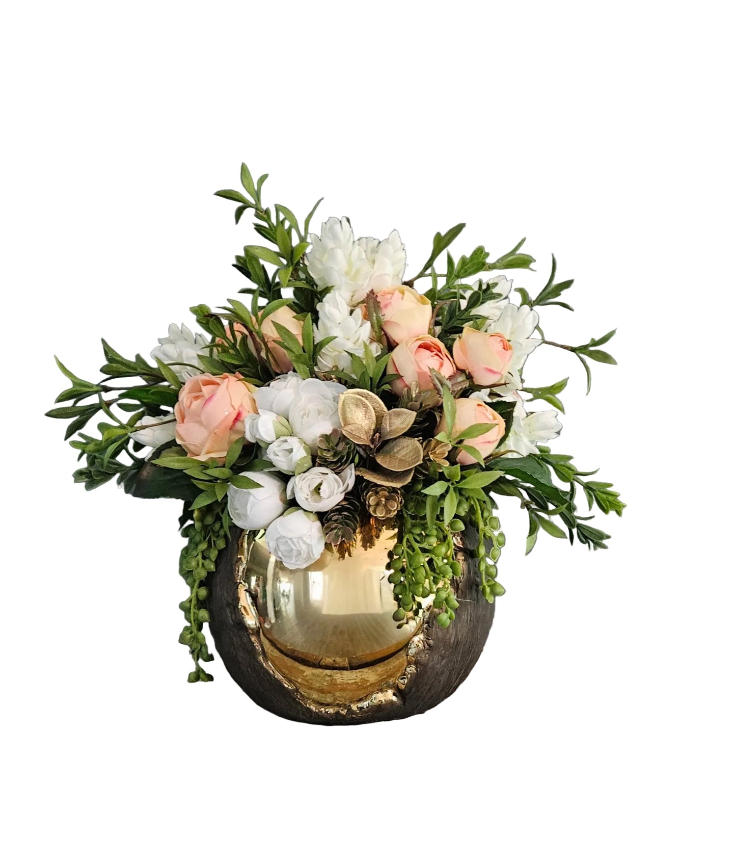 Peach Rose Arrangement
