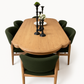 Dylan Rounded Edge Dining Table (Natural)