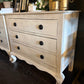 Elizabeth 3 Drawer Nightstand, White