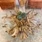 Willow Teak Wood Coffee Table, Natural