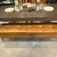 71" Angelo Bench, Dallas Saddle